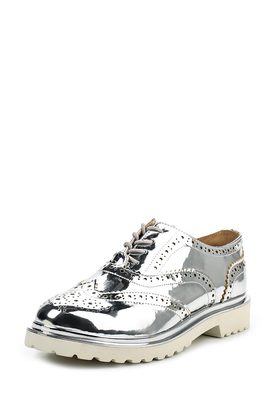 LOST INK  HALLE BROGUE FLAT SHOE