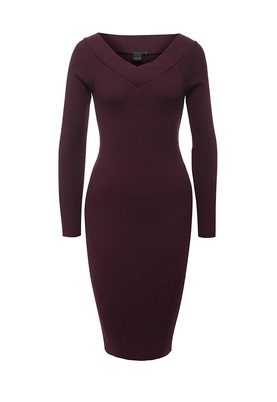 LOST INK  OFF SHOULDER BODYCON DRESS